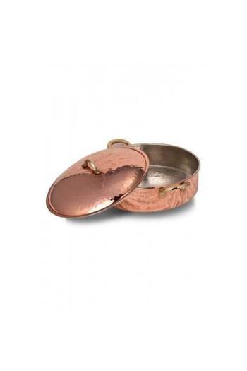 SLAINTE Karnıyarık Pot 16 cm Hand Forged Red Copper Pot