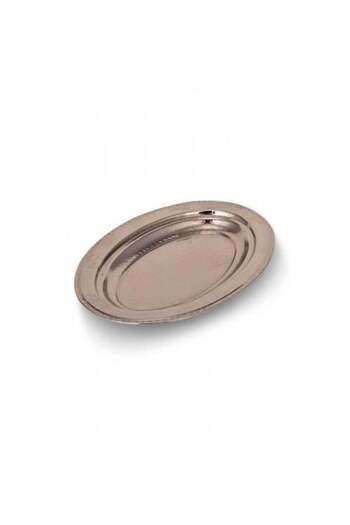 Saint Belisama Concept Infantry Alexander Kebab Boat Presentation Plate 25 cm Hand Forged Nickel