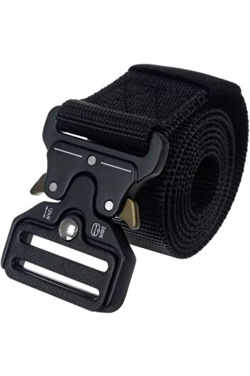 varioshop VarioShop® Men's Tactical Belt, Adjustable, Abrasion Resistant, Textile Material, 119 c