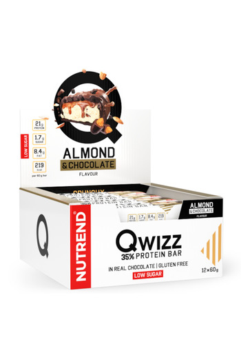 Nutrend Qwizz Protein Bar Nutrend Almond and Chocolate