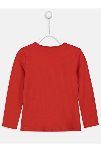 LC Waikiki Crew Neck Basic Long Sleeve Girl's T-Shirt (0S)