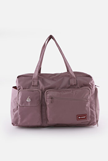 ICONE BAG Велика дорожня сумка - з відділенням для взуття, кріпленням для валізи, водовідштовхувальним покриттям та великою кількістю кишень, що регулюються