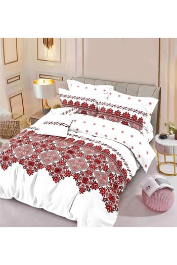 CHIRASO CHIRASO Finet Bedding Set, 6 Pieces, Double Bed, Sheet 180x200, Duvet Cover 200x230, 4 Pillowcases