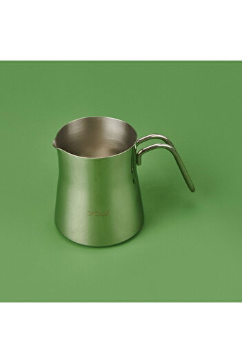 Evidea Arow Allora Stainless Steel Milk Jug - Gray - 800 ml