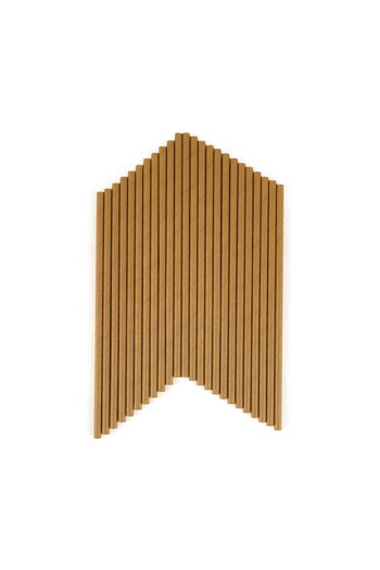ASPARTAM 25 Paper Straws - - 20 cm
