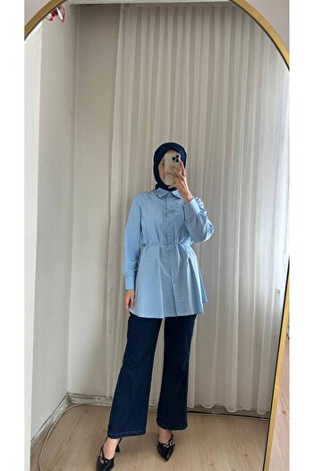 W WARGA Pantaloni Volan Top Tunik