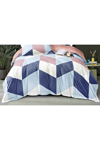 CHIRASO CHIRASO Finet Bedding Set, 4 Pieces, Sheet 140x200, Duvet Cover 160x200, 2 Pillowcases, with print