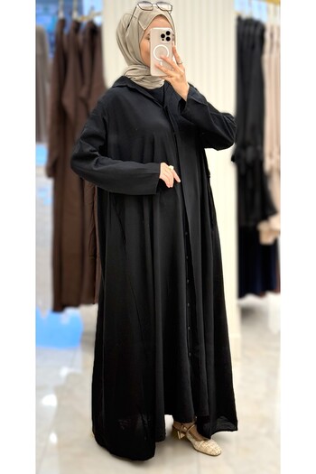 ESRANUR Kupra Silk Buttoned Outerwear