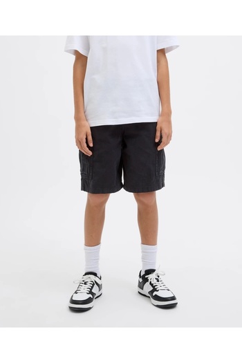 rois Boy's Cargo Black Shorts