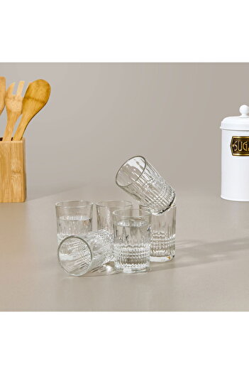 ASPARTAM In Love Sofia 6-Piece Coffee Side Water Glass - Transparent