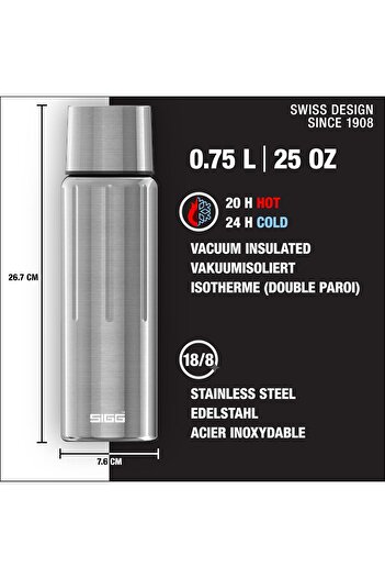 SIGG Hot & Cold Thermo Flask Gemstone IBT Selenite 0.75 L