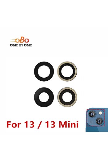 Choice9 For 13 Back Rear Camera Lens Glass For iPhone 13 14 15 16 PLUS PRO MAX MINI Lens Glass with Pre-inst