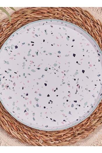 Ginger Ray Terrazzo Print Paper Plates