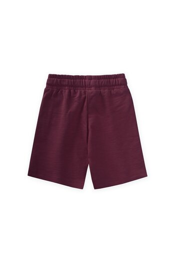 Cigit Etiket Detaylı Kapri 1-10 Yaş Bordo