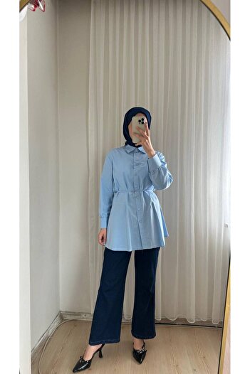 W WARGA Pantaloni Volan Top Tunik