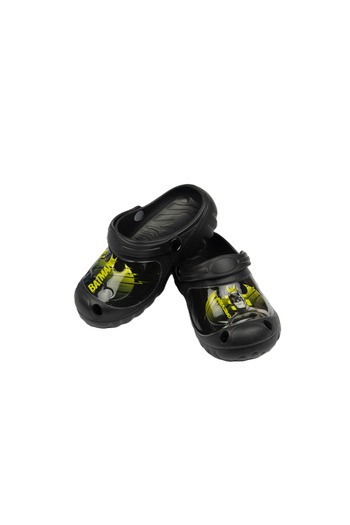 Batman Kids Clogs Lightweight & Comfortable Slip-on Sandals – Black