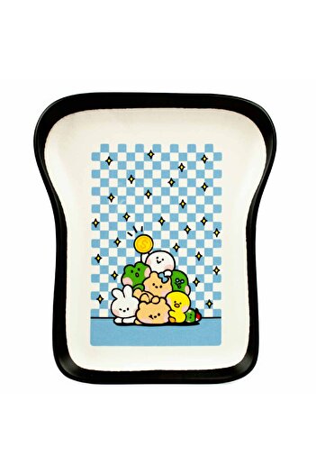 PALTO TASARIM Animalya Design Toast Plate - Breakfast Presentation Plate