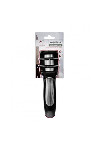 Secret de Gourmet SG knife sharpener, 2 levels, 5x19x5.5 cm