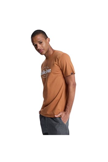 Quiksilver Ανδρικό κόκκινο μπλουζάκι Home Shape All Day ΑΝΔΡΙΚΟ T-SHIRT EQYZT08052