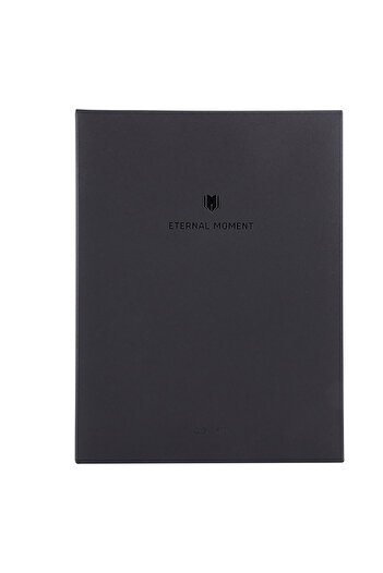 Deli En139l-bk Leather Cover Notebook A5/120 Sheets Black – Ideal For Business, Office & Study