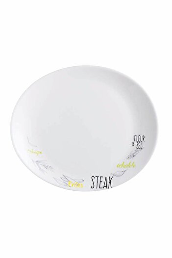 Luminarc Friend's Time Tempered Patterned Meat Plate 30 cm