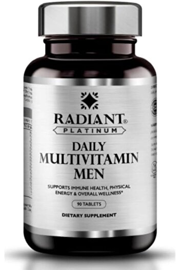 RADIANT PLATINUM Multivitamin Men | Supports Overall Wellbeing & Keeps You Active | Supports Nervous