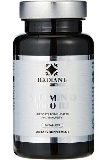RADIANT PLATINUM Vitamin D 1000 IU | Supports Bone Health | Promotes Immune Health | Supports Heart