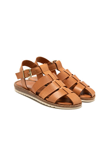 John May Women / Girls Sandals Rc-25Y-210-R2614 John May Tan