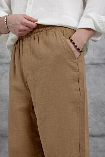 NOMARC Brown Nmrc Muslin Baggy Trousers