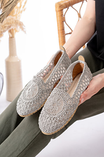 StWenn Women's Knitted Ballerina Shoes Women's Shoes Casual Shoes