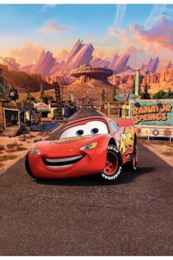 media Self-adhesive and washable wall mural Cars 3, 220 x 135 cm