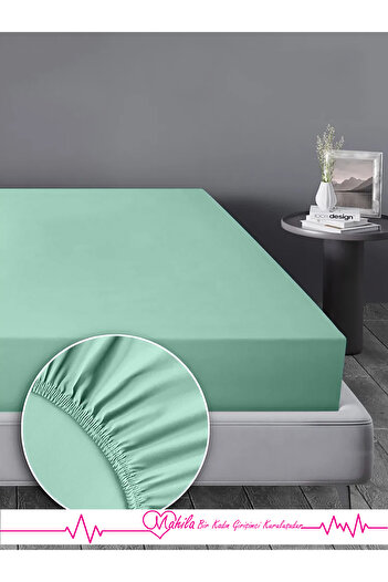 Mahila Luxury Cotton Fitted Sheet, Premium Fitted Sheet, Pillowcase Gift