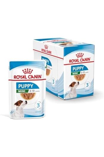 Royal Canin , Mini Puppy Pouch Wet Dog Food, 85 grams, Pack of 12