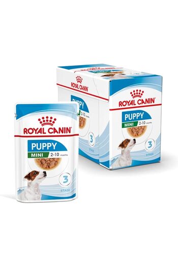 Royal Canin , Mini Puppy Pouch Wet Dog Food, 85 grams, Pack of 12