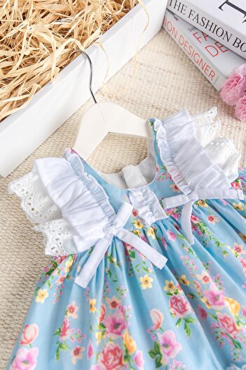 Babymod Paula Floral Birthday Special Day Stylish Baby Girl Dress
