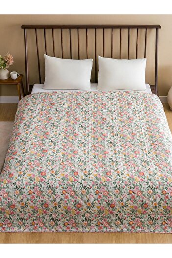 LC Waikiki Floral Patterned Double Bedspread 200X220 cm