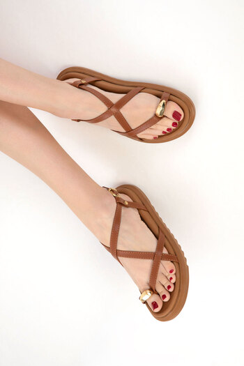 SOHO Tan Women's Sandals 20637