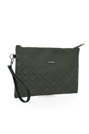 Fossil Khaki Women's Clutch Handbag 05Fo25Y5054