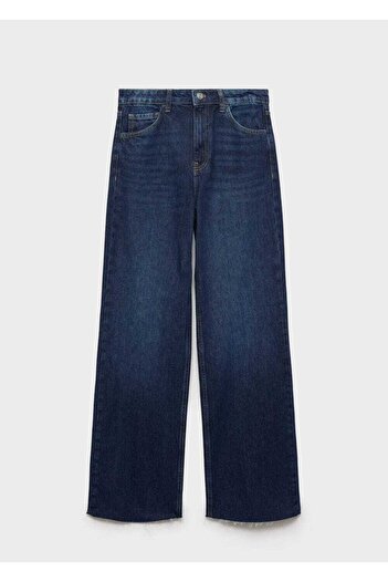MANGO Woman Danila wideleg yüksek belli jean pantolon