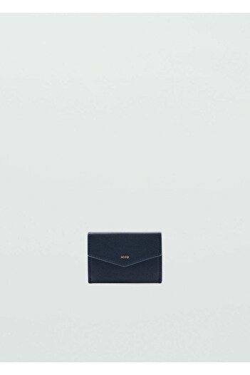MANGO Woman Suport de card cu aspect Safiano