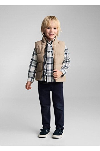 MANGO Baby Quilted Vest
