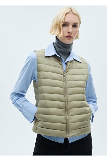 MANGO Woman Quilted Vest
