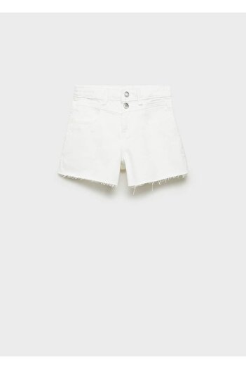 MANGO Kids Denim Shorts with Seamless Legs