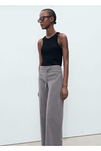 MANGO Woman Trousers --