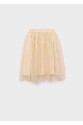 MANGO Kids Glitter Tulle Skirt