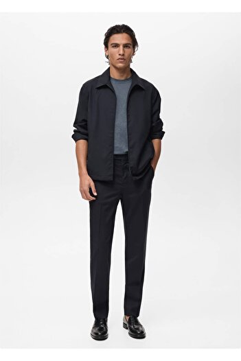 MANGO Man Slim Fit Kırkım Woolen Trousers
