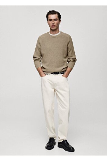 MANGO Man Ribana Wool Sweater