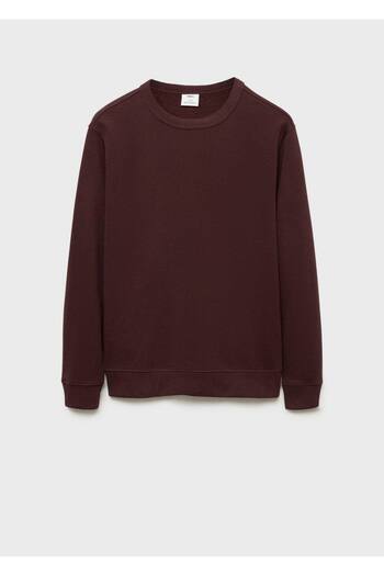 MANGO Man Regular kesim pamuklu sweatshirt