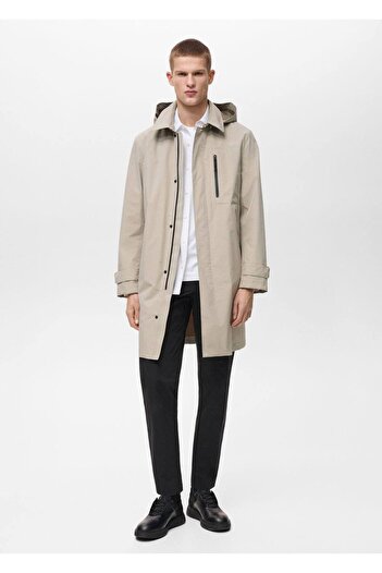 MANGO Man Coolmax ®   Waterproof Parka with Tech