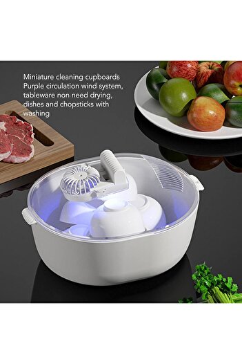 Generic DAUB Meat Defrost Tray, 4 in 1 Defroster with Dual-Layer Draining Basket, Time Saving 360° Kitchen